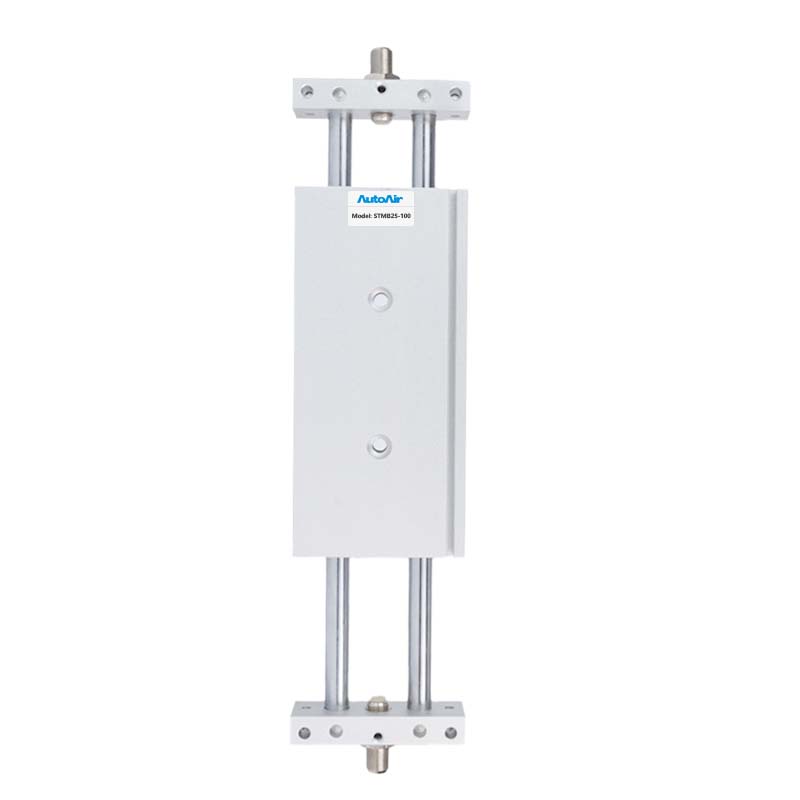 STM Series Dual Rod Double - Acting Pneumatic Slide Cylinders - China Twin Rod Guided Air Cylinders for Industrial Automation