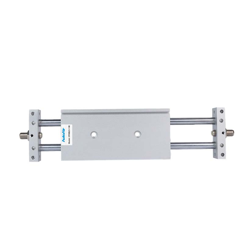 STM Series Dual Rod Double - Acting Pneumatic Slide Cylinders - China Twin Rod Guided Air Cylinders for Industrial Automation
